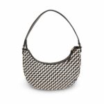 woven leather purse for women