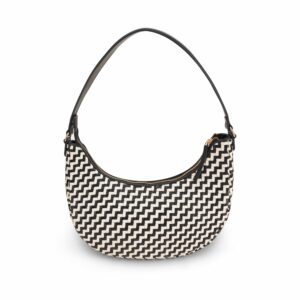 woven leather purse for women
