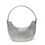 handmade woven leather shoulder bags